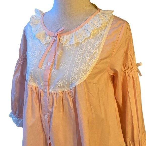 Lovery and Happy Pyjana Banana Girl 90 Baby Doll Ruffle Pink and White Top. New - Picture 3 of 14